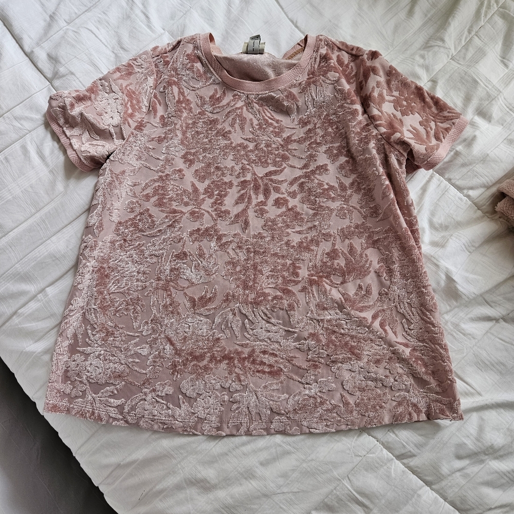 Pink blush top